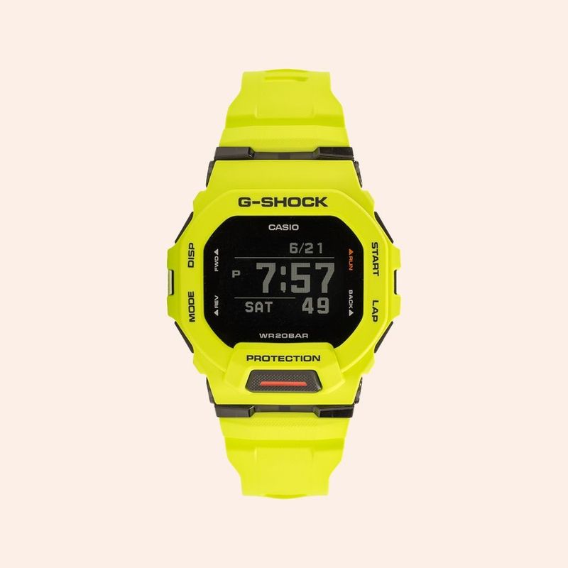 Relógio Casio G-shock G-squad Amarelo Digital GBD-200-9DR
