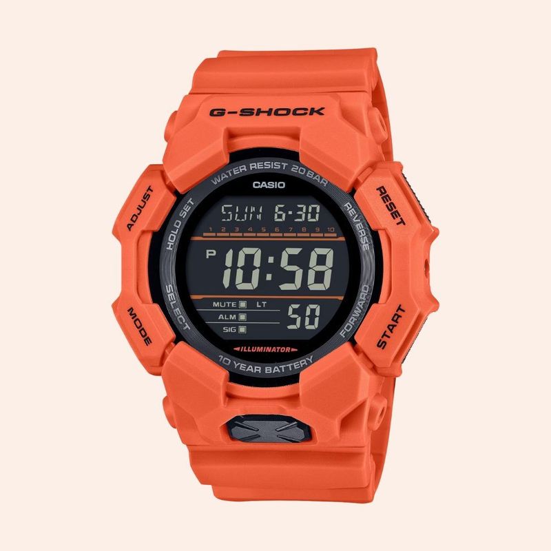 Relógio Casio G-shock Relógio Casio G-shock Laranja Digital GD-010-4DR