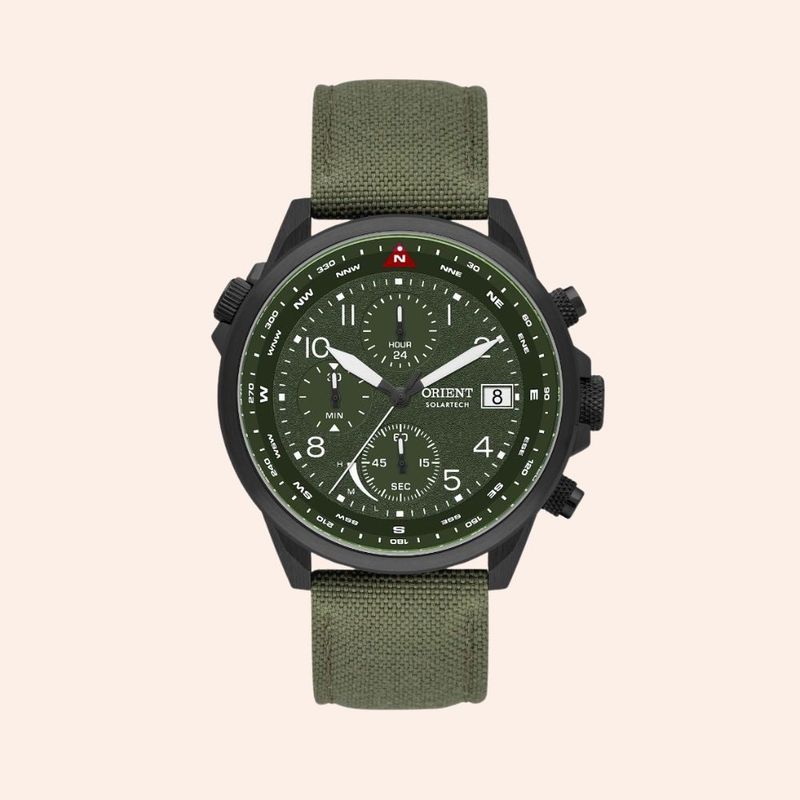 Relógio Orient SolarTech Cronógrafo MPSNC006/E2EX