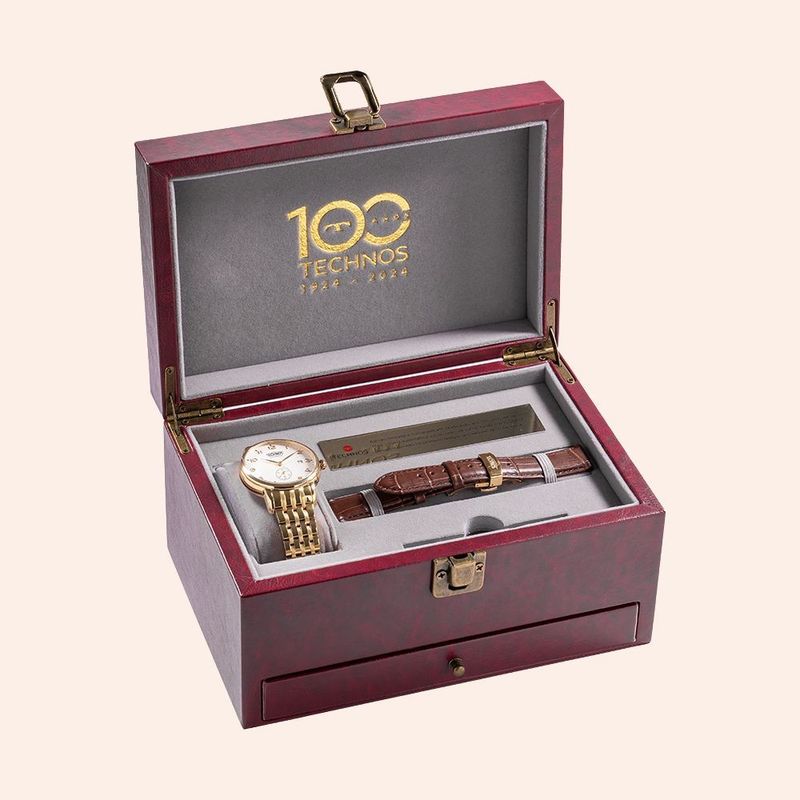Relógio Technos Automático Edição 100 Anos Limitada e Numerada SW2601AA/T1B