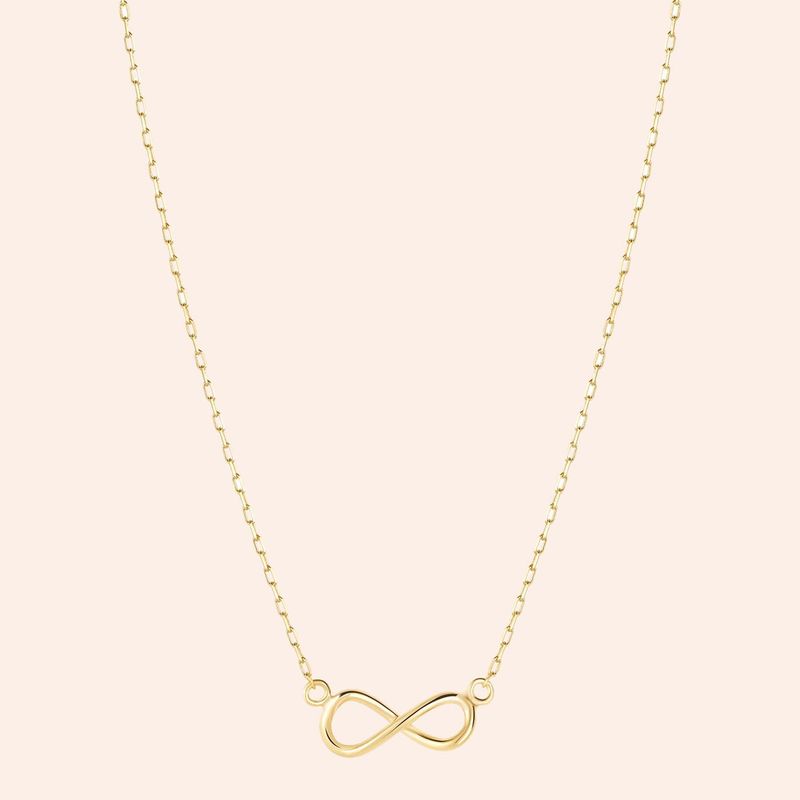 Gargantilha Ouro 18K Infinito 603589