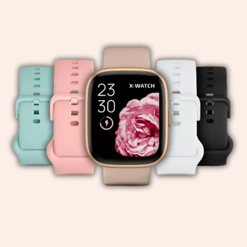 Relógio X-Watch Prisma Smartwatch Troca Pulseira Feminino XSWUQPI011A