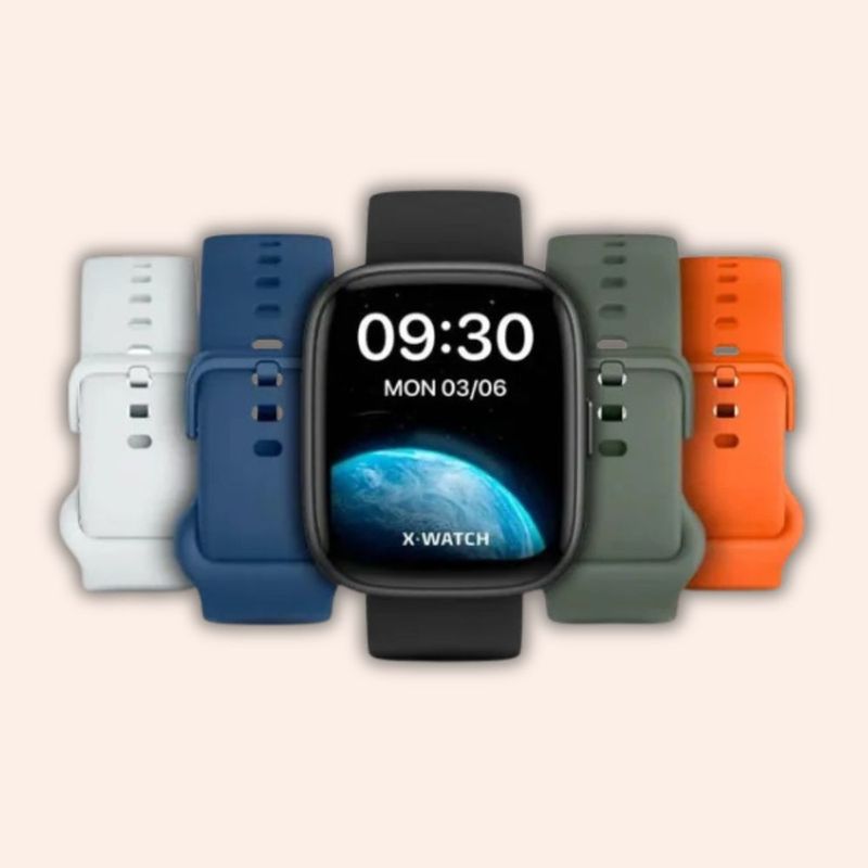 Relógio X-Watch Prisma Smartwatch Troca Pulseira XSWUQPI010A