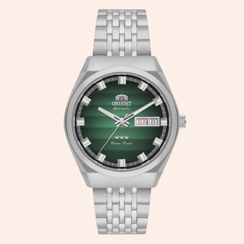 Relógio Orient Heritage Automático 3 Estrelas YN6SSC014/E1SX