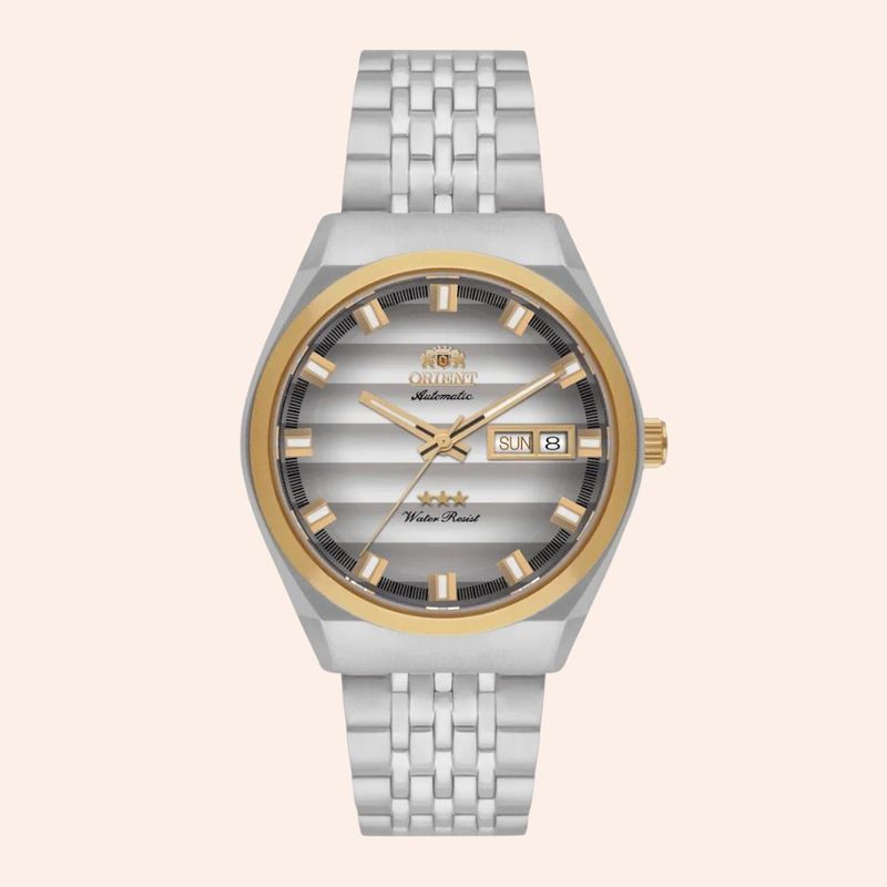 Relógio Orient Heritage Automático 3 Estrelas YN6TT014/S1SX