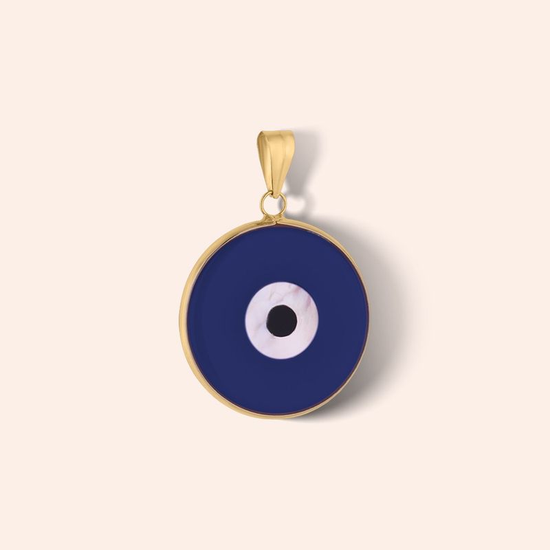 Pingente Ouro 18k Olho Grego 517811
