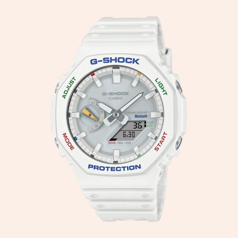 Relógio Casio G-Shock Touch Solar Branco GA-B2100FC-7ADR