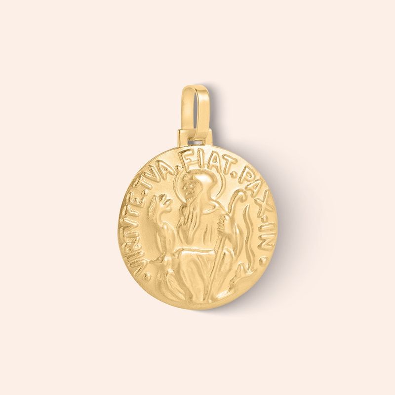 Pingente Ouro 18k São Bento 504204