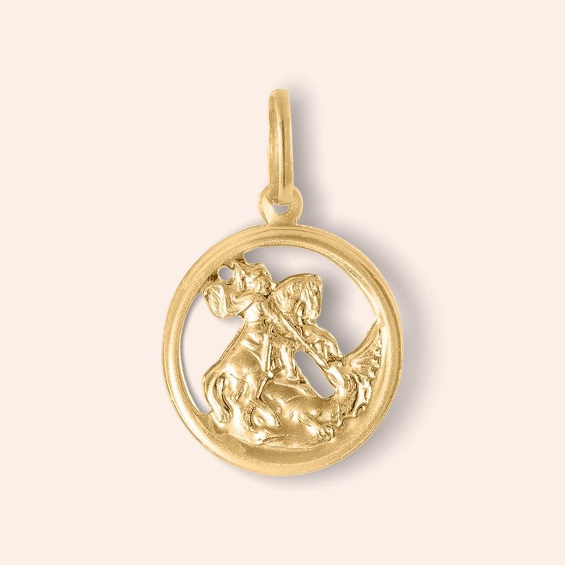 Pingente Ouro 18K São Jorge 504247