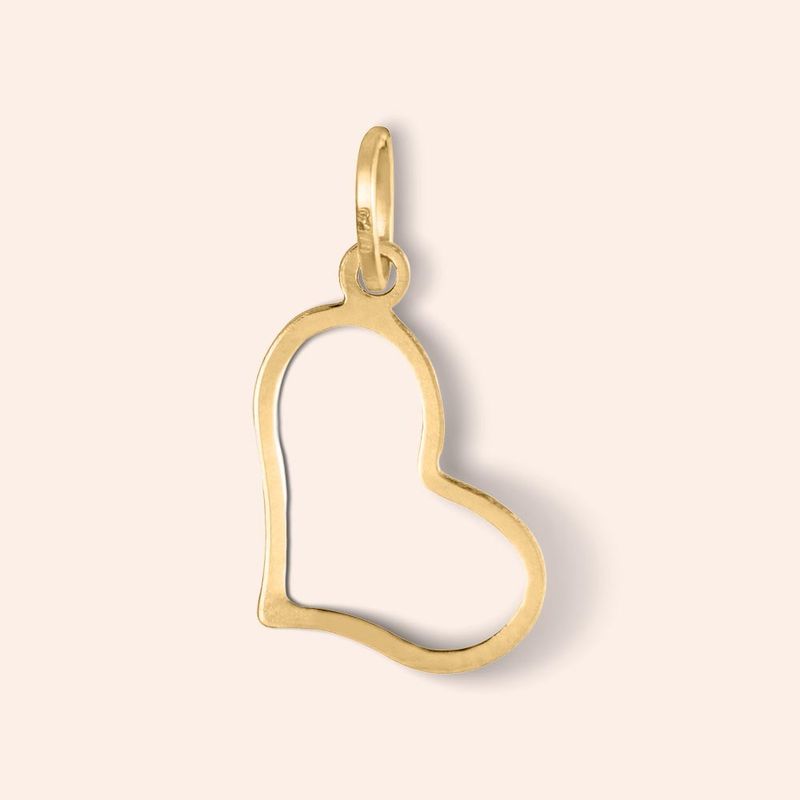 Pingente Ouro 18K Coração 505142