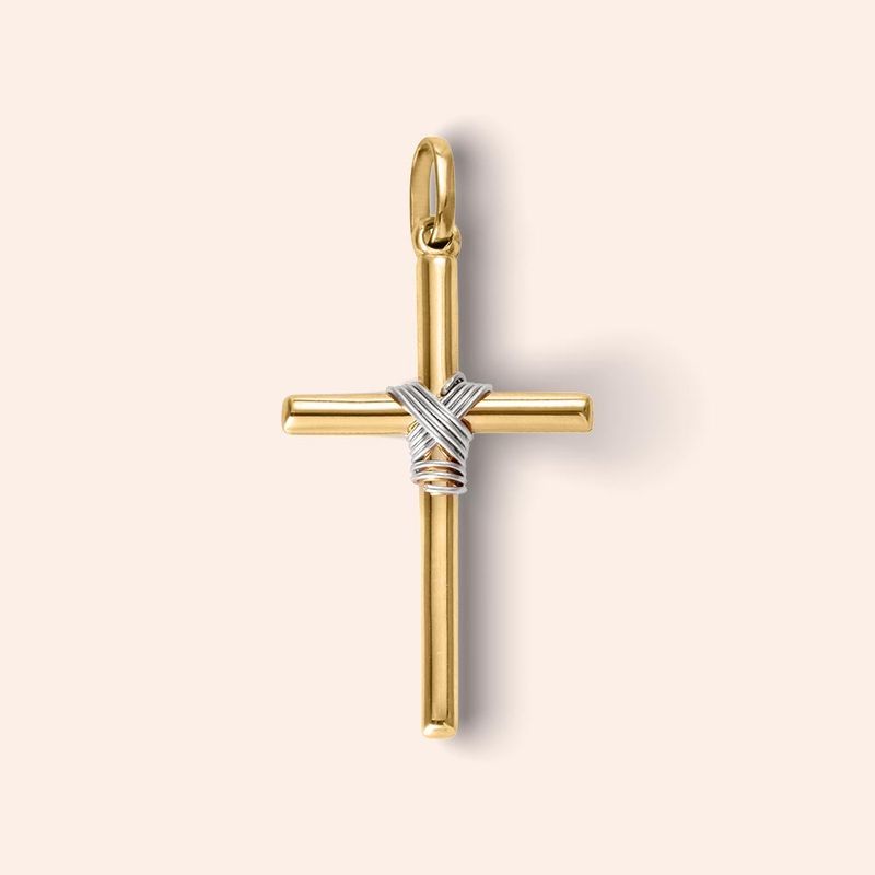 Pingente Ouro 18K Cruz