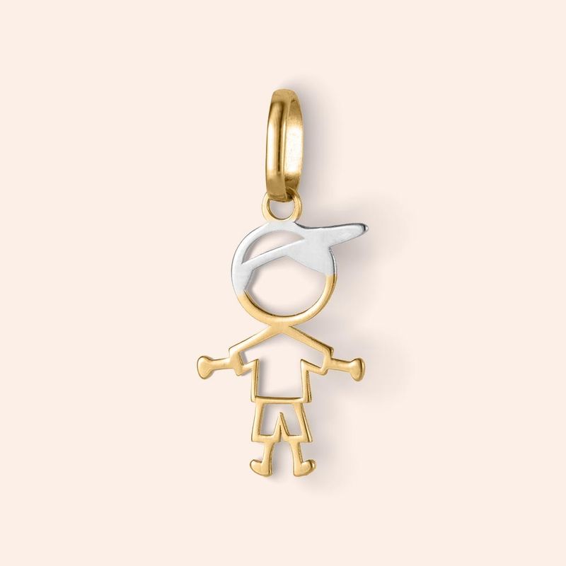 Pingente Ouro 18K Menino 512113