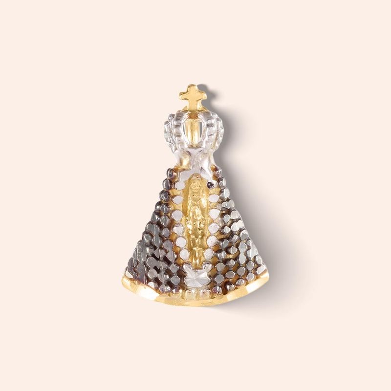 Pingente Ouro 18K Nossa Senhora Aparecida 512675