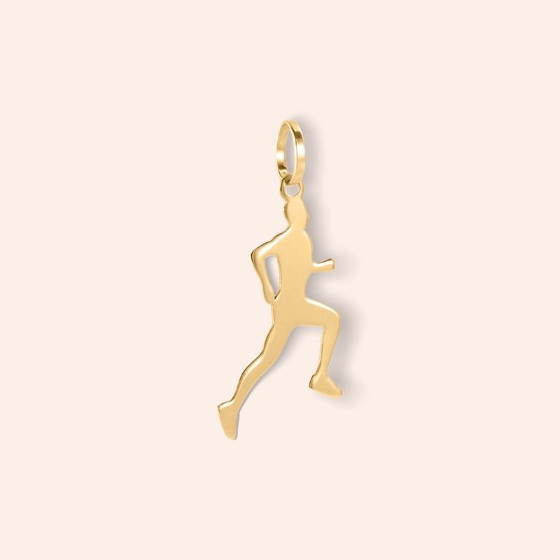 Pingente Ouro 18k Corredor 514431