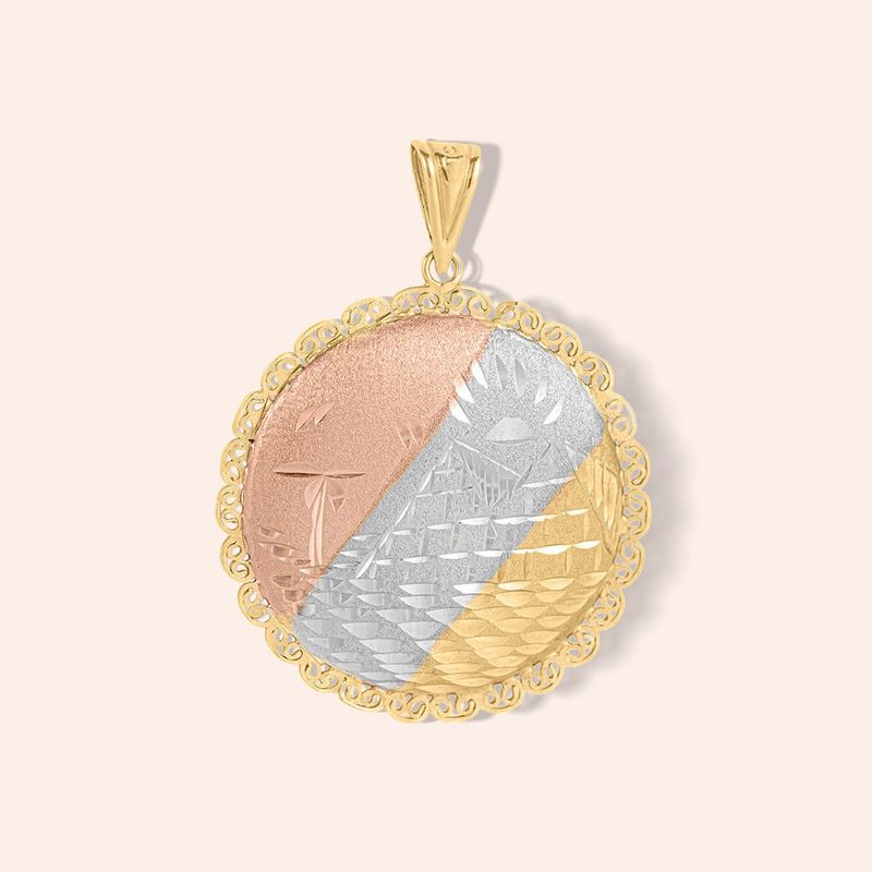 Pingente Ouro 18k Escrava 515851
