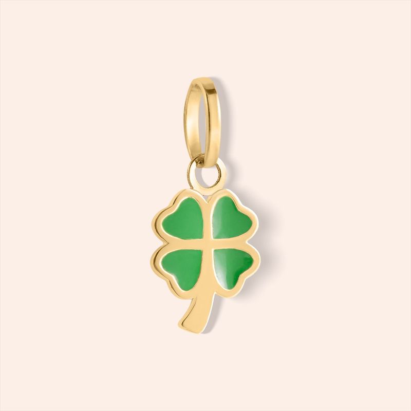 Pingente Ouro 18k Trevo 517787