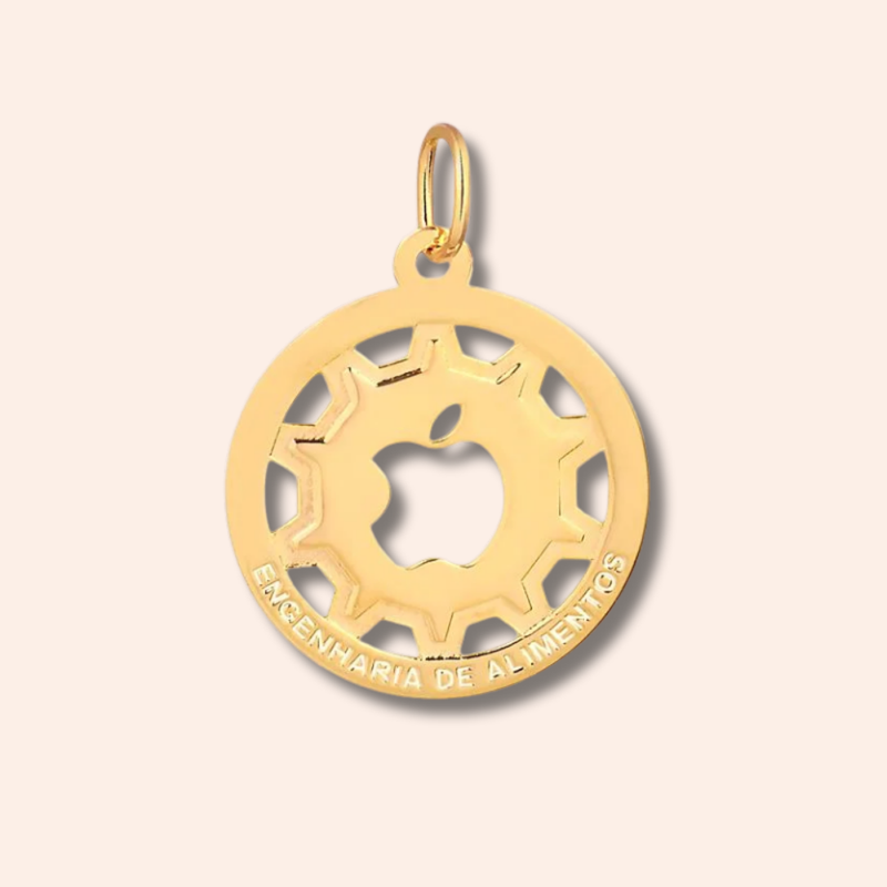 Pingente Ouro 18k Formatura 516486