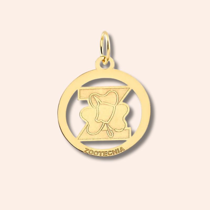 Pingente Ouro 18k Formatura 516486