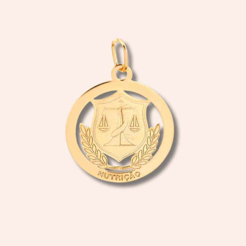 Pingente Ouro 18k Formatura 516486