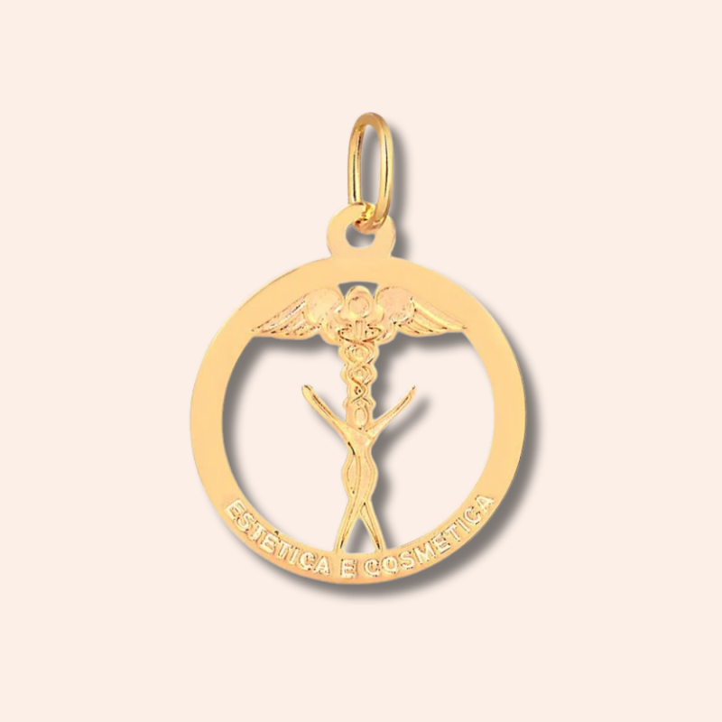 Pingente Ouro 18k Formatura 516486