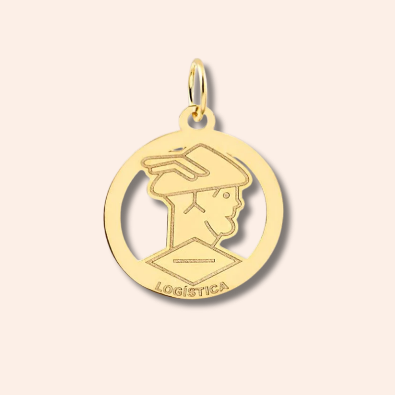 Pingente Ouro 18k Formatura 516486