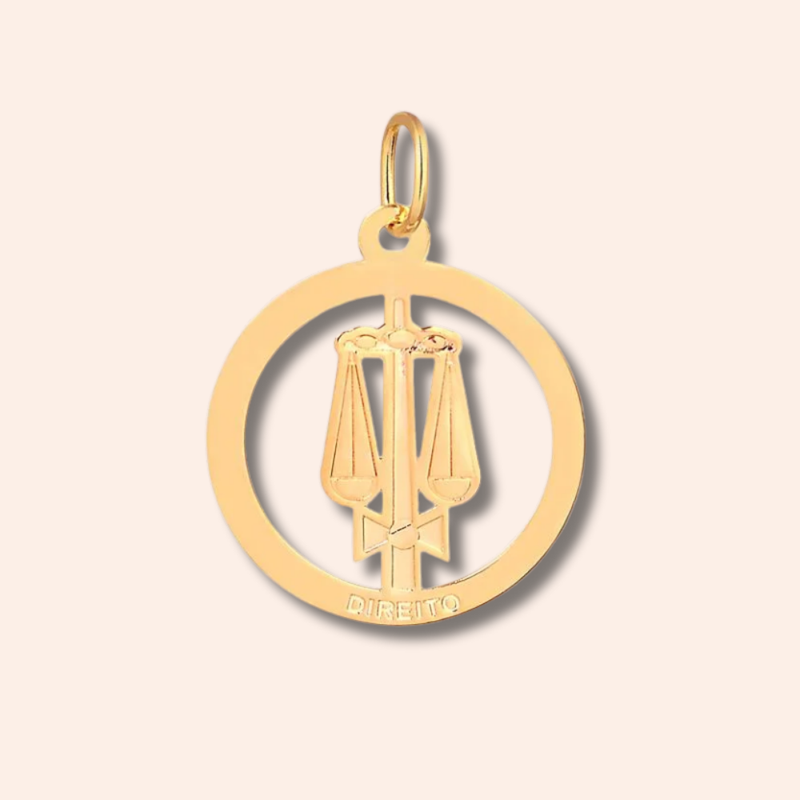 Pingente Ouro 18k Formatura 516486