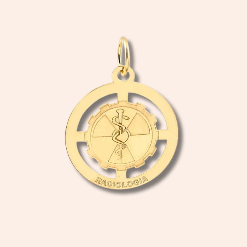 Pingente Ouro 18k Formatura 516486