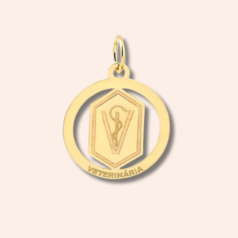 Pingente Ouro 18k Formatura 516486