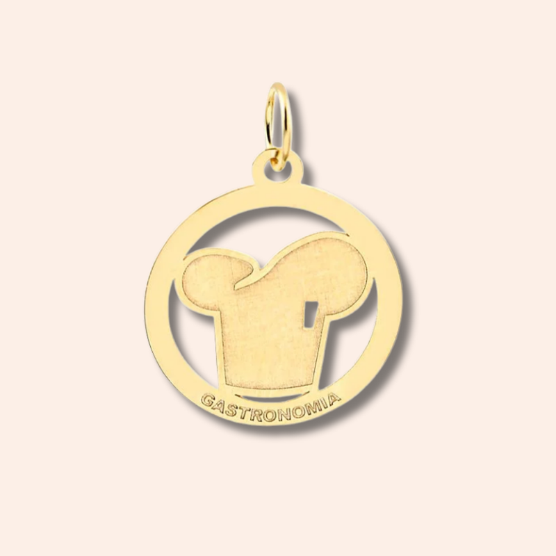 Pingente Ouro 18k Formatura 516486