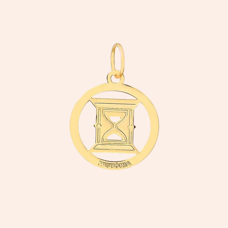 Pingente Ouro 18k Formatura 516486