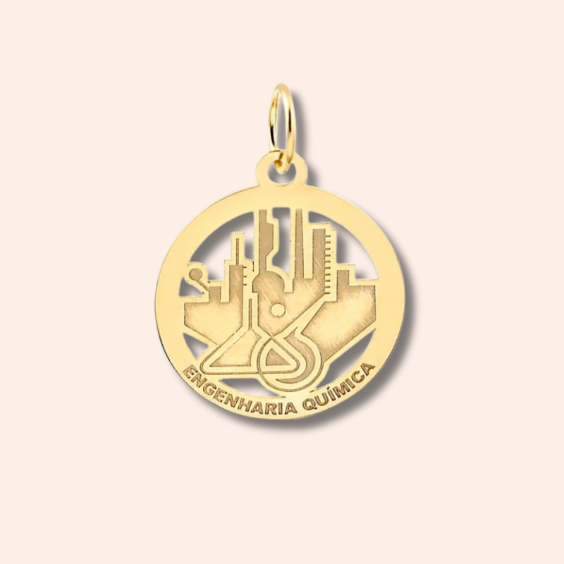 Pingente Ouro 18k Formatura 516486