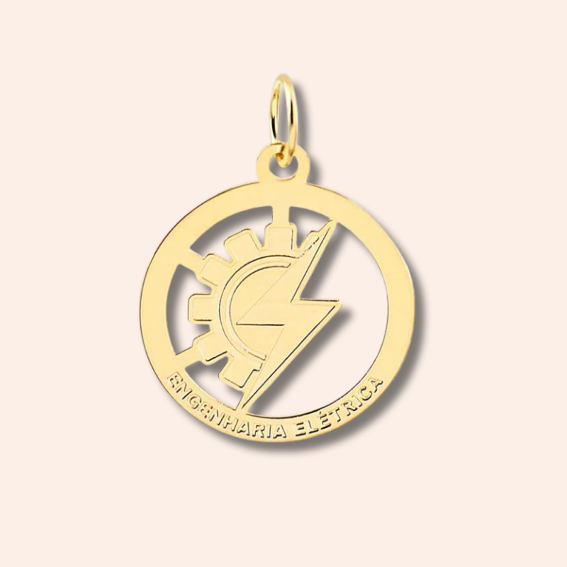 Pingente Ouro 18k Formatura 516486