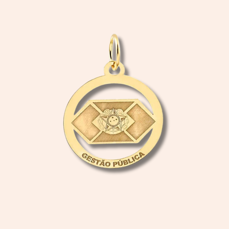 Pingente Ouro 18k Formatura 516486