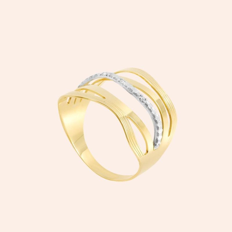 Anel Ouro 18K Diamante 1,5 Pontos 307556