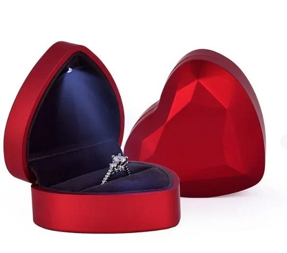 Embalagem Coração com luz 2800120