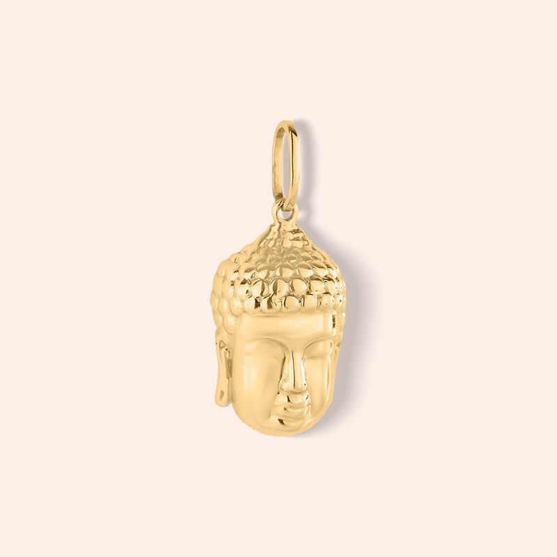 Pingente Ouro 18k Buda 517115