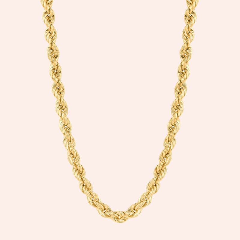 Corrente Ouro 18k Corda 1400459