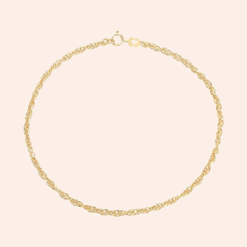Pulseira Ouro 18K Singapura 1803360