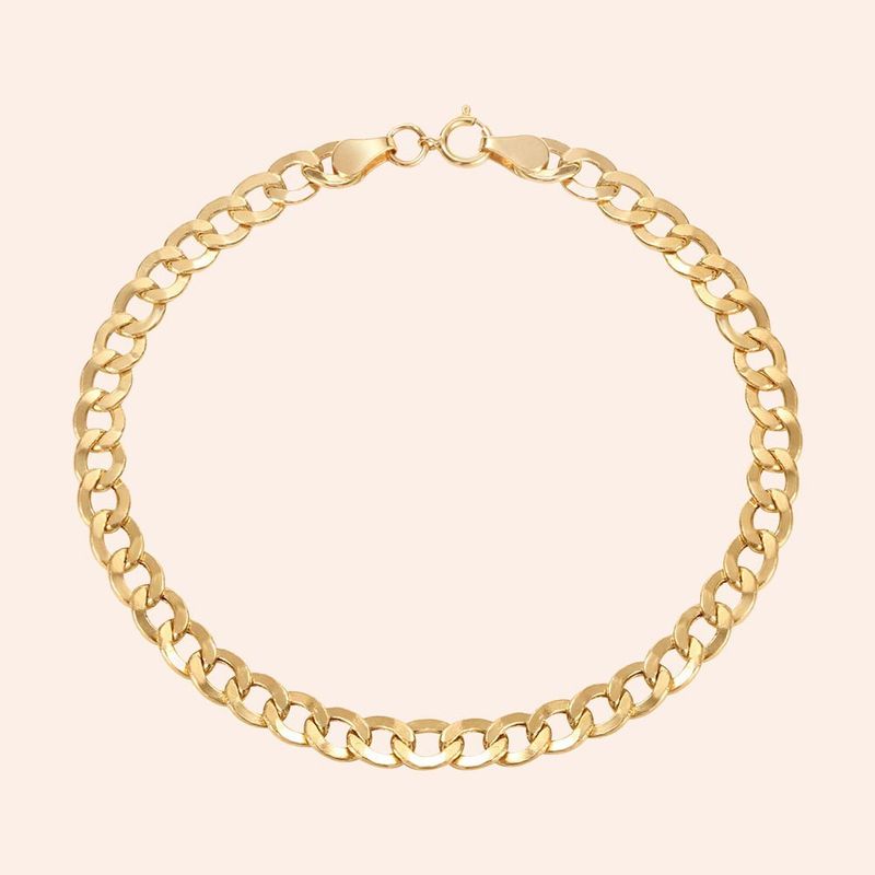 Pulseira Oca Ouro 18K Grume 2000304