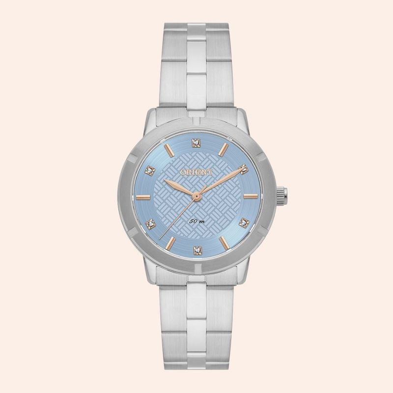 Relógio Orient Eternal Prata Analógico Feminino FBSS0142 A1SX