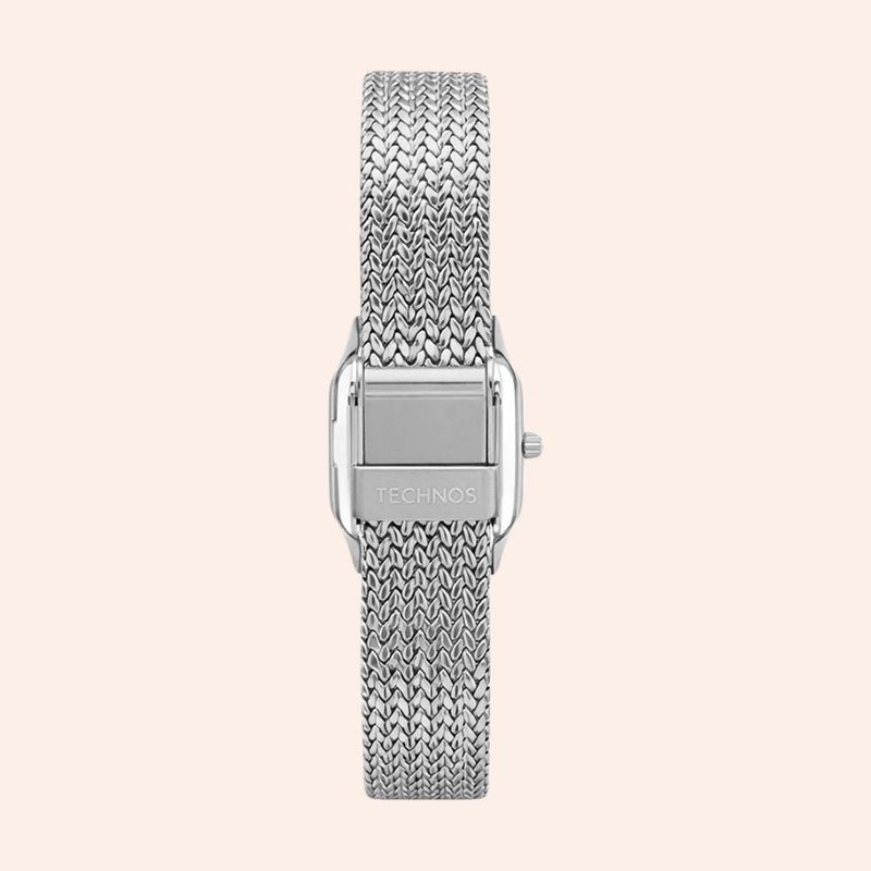 Relógio Technos Feminino Mini Prata 5Y30XU/1K