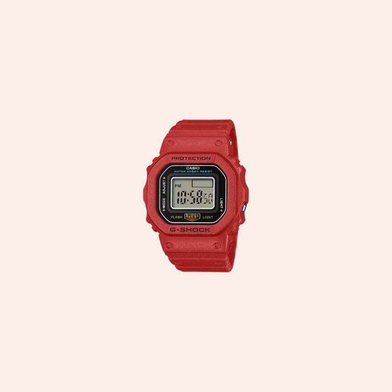 Relógio de Dedo G-Shock Nano Ring Vermelho DWN-5600-4