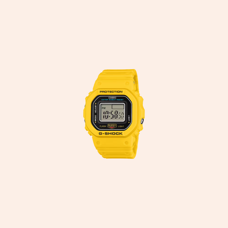 Relógio de Dedo G-Shock Nano Ring Amarelo DWN-5600-9