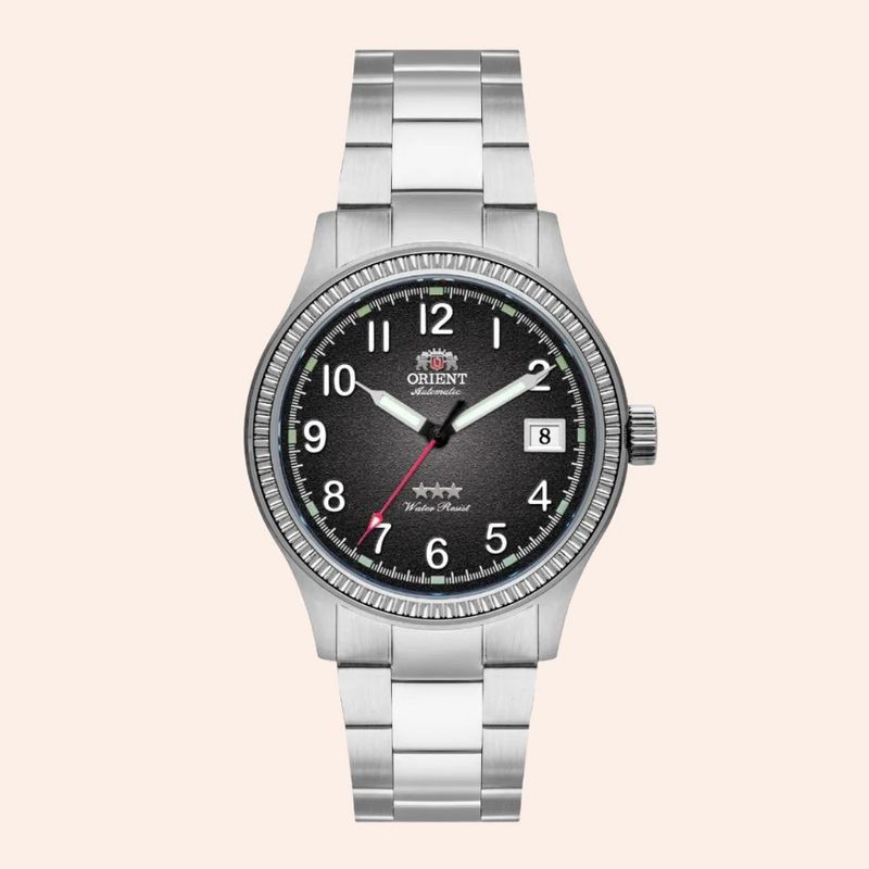 Relógio Orient 3 Stars Sport Land Preto YN6SS029 P2SX