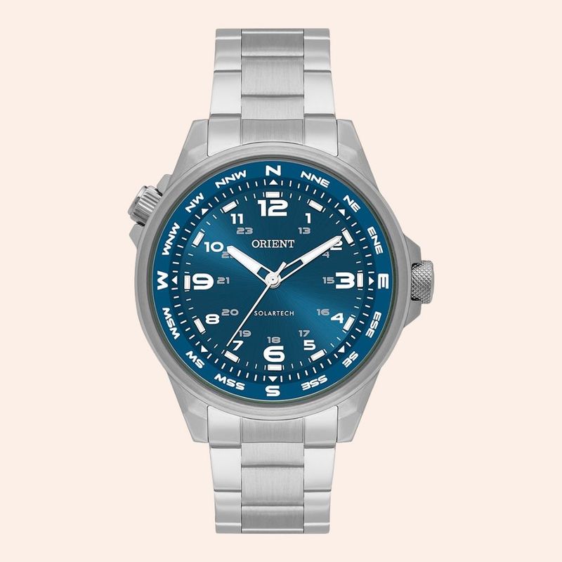 Relógio Orient NeoSports Solartech Prata MBSS0017/D2SX