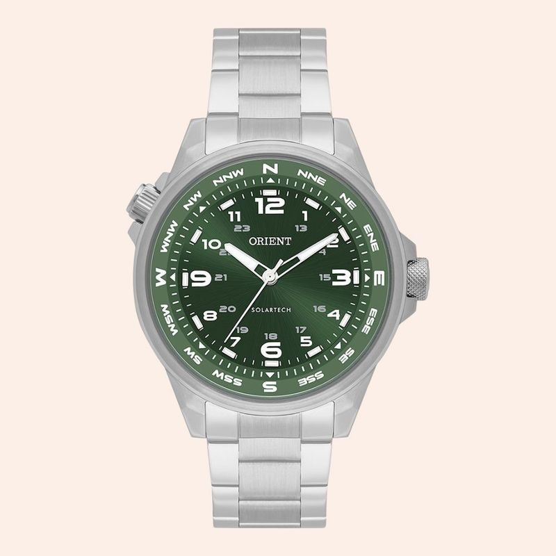 Relógio Orient NeoSports Solartech Prata MBSS0017/E2SX