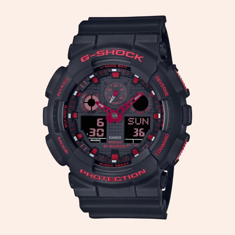 Relógio G-Shock Ignite Red GA-100BNR-1ADR