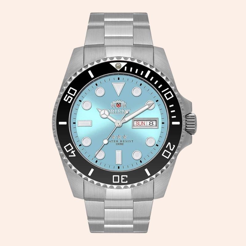 Relógio Orient Automático Submariner Prata NH3SS010/A1SX