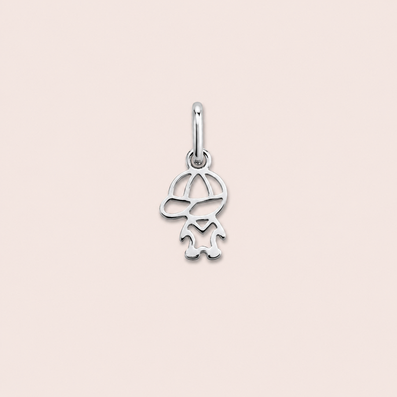 Pingente Prata 925 Menino Vazado 518026