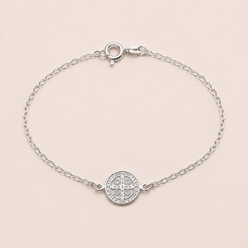 Pulseira Prata 925 Elos São Bento